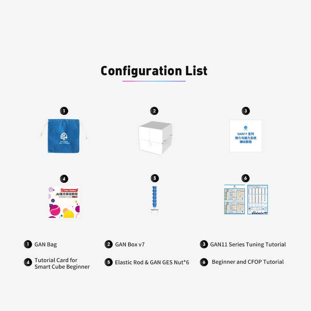 GAN 11 M Duo Matte 3x3 Magnetic Speedcube