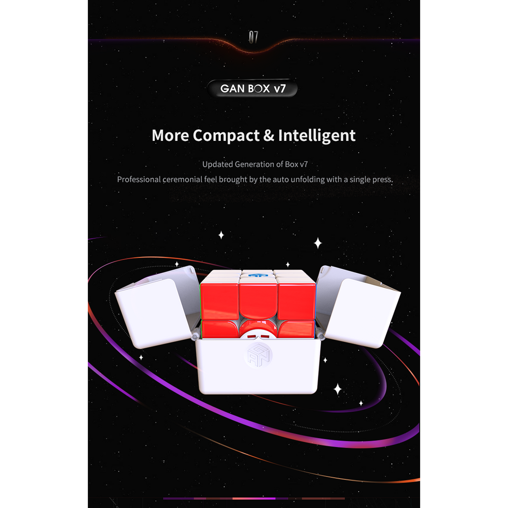 GAN 11 M Pro UV Coated 3x3 Magnetic Speedcube Stickerless