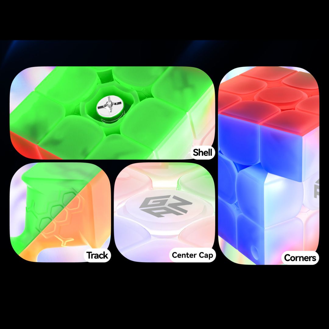 GAN 330 mini 3x3 Key Chain - 10th Anniversary Edition