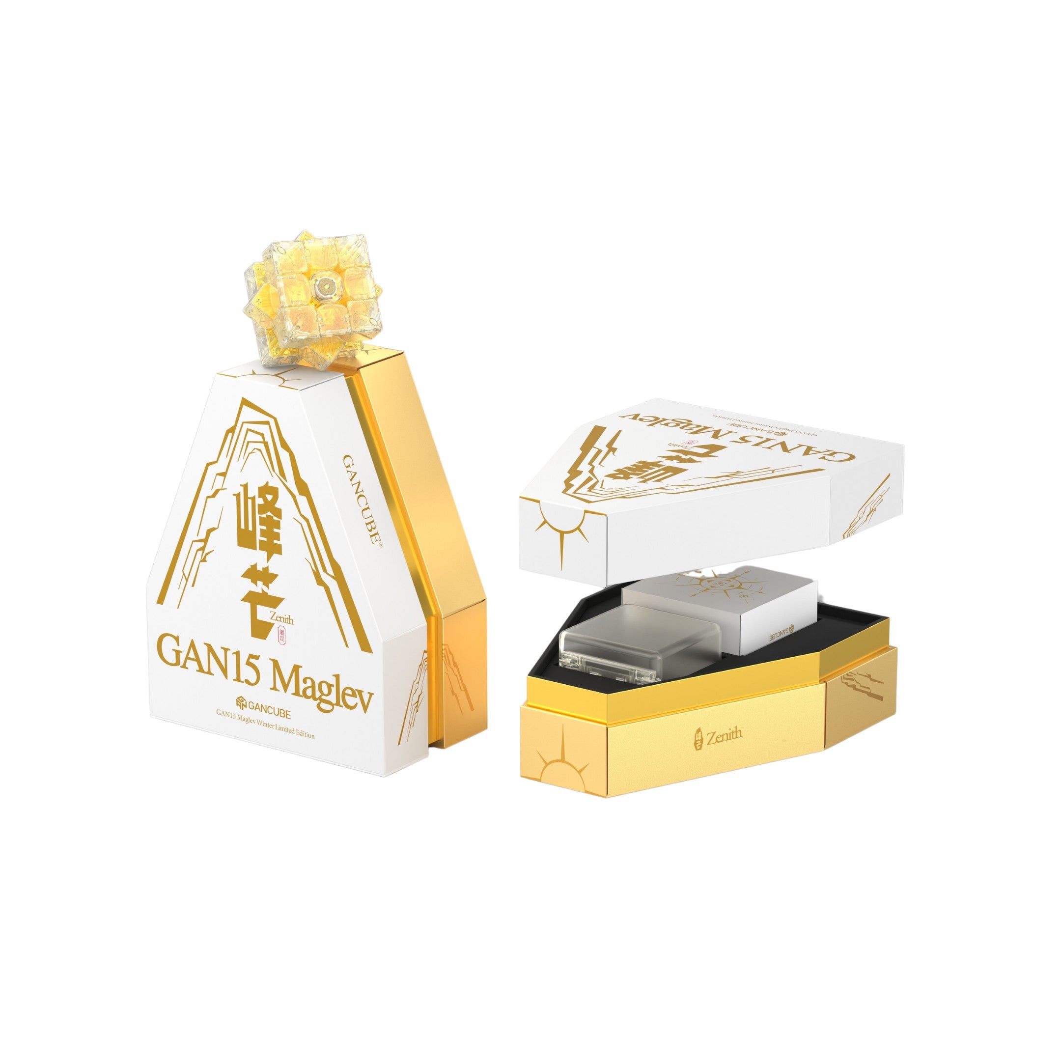 GAN 15 Maglev Zenith Winter Limited Edition 3x3 Magnetic Speedcube - LATEST 2024!