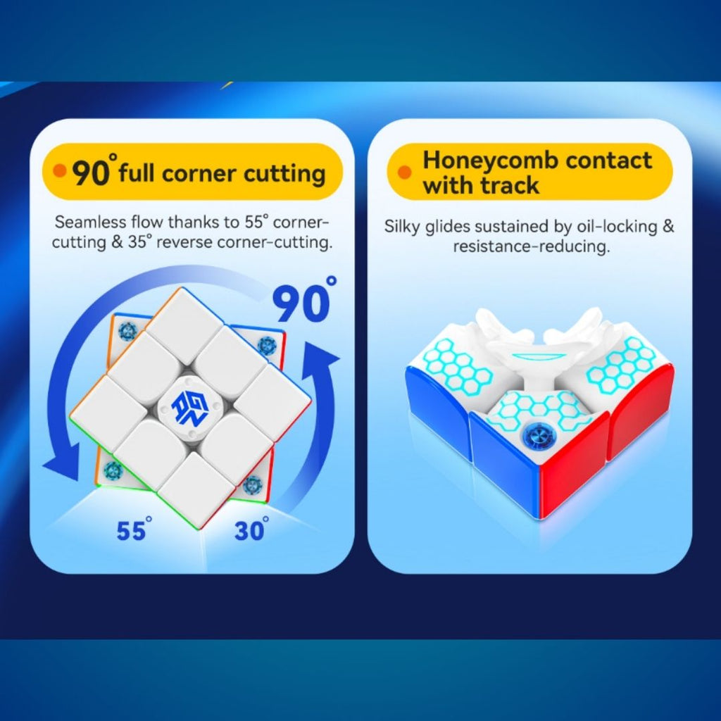 GAN 356 i carry E 3x3 Magnetic Cube- Intelligent Smart Bluetooth Cube - Latest 2025 Model