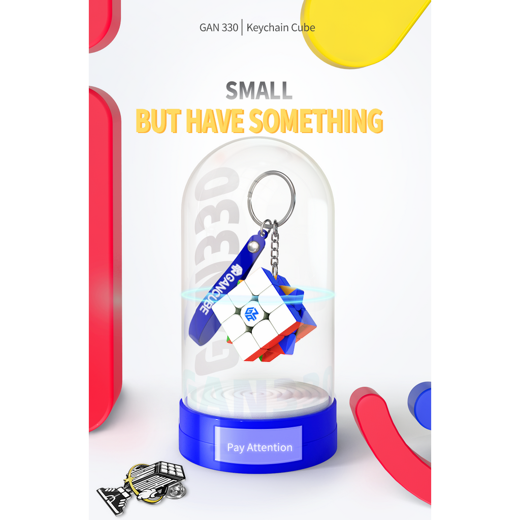 GAN 330 Standard - Key Chain 3x3 Speedcube