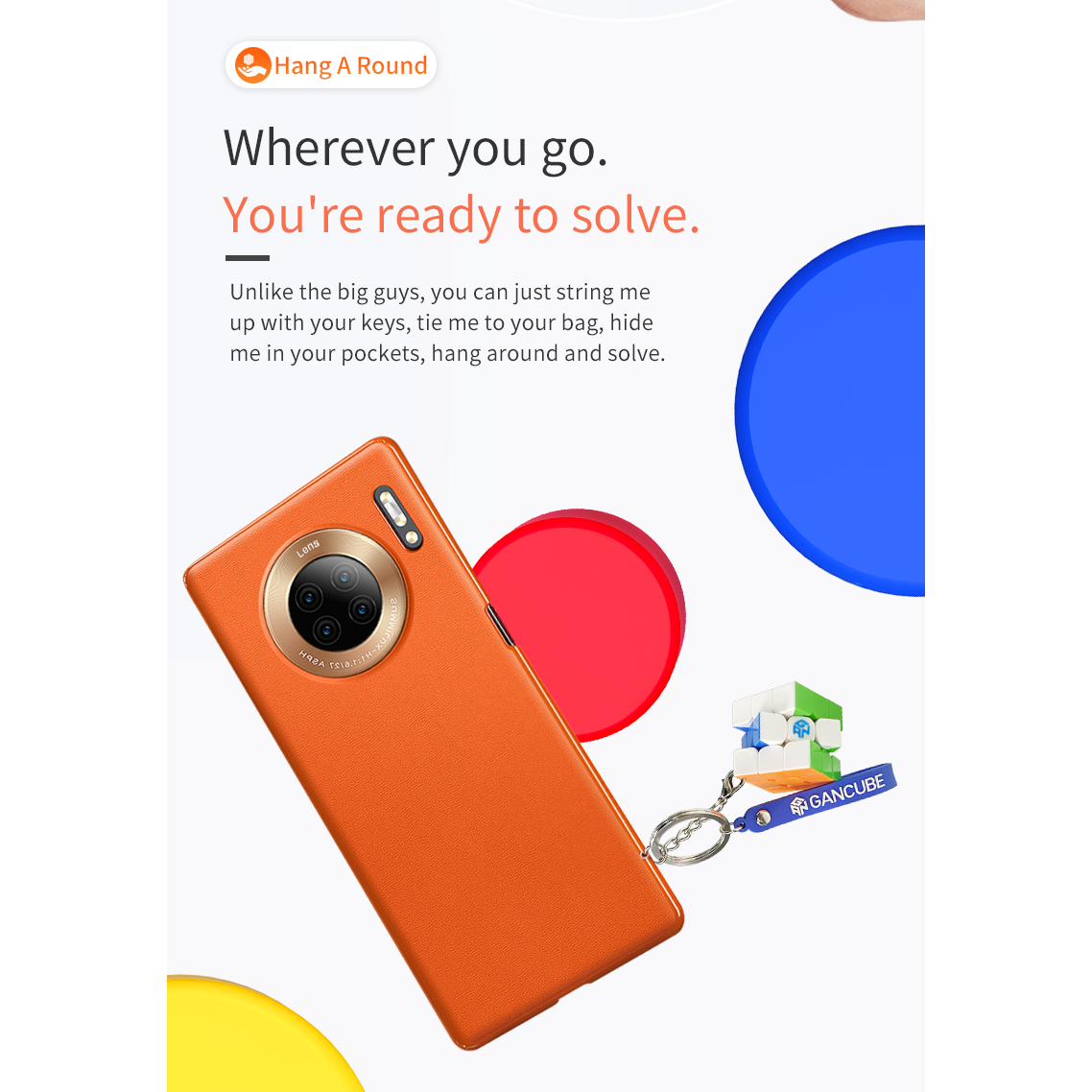 GAN 330 Standard - Key Chain 3x3 Speedcube