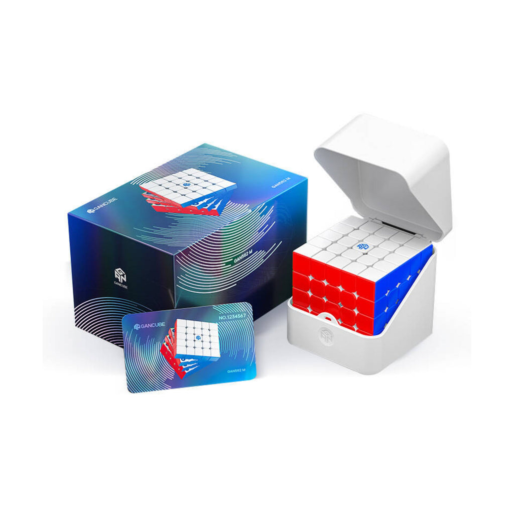 GAN 562M 5x5 Magnetic Cube Stickerless Speedcube-Cubuzzle