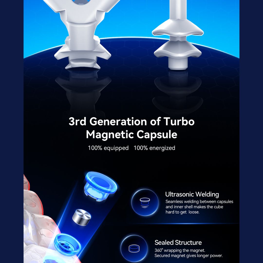 GAN 460 M V2 UV 4x4 Magnetic Stickerless Speedcube