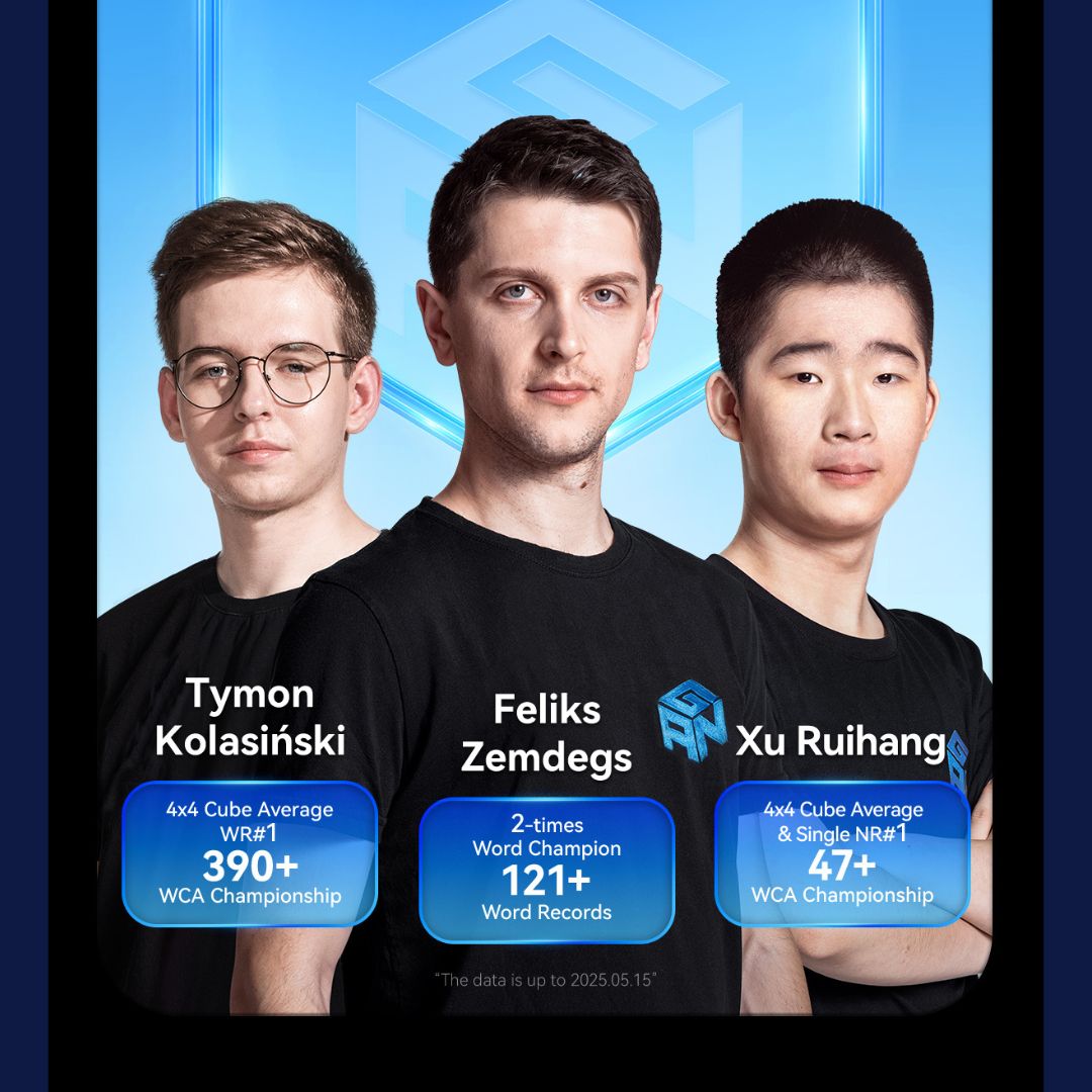 GAN 460 M V2 UV 4x4 Magnetic Stickerless Speedcube