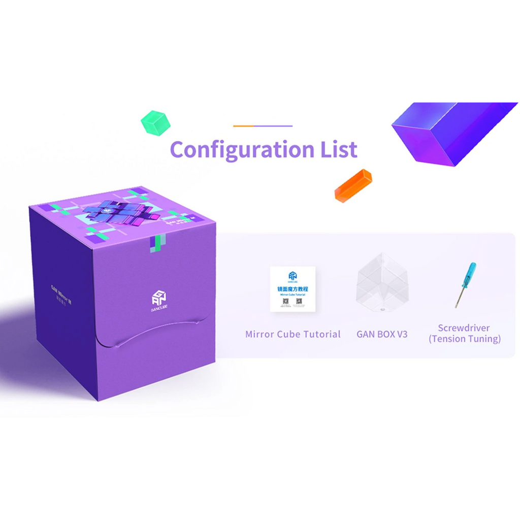 GAN Expert Magnetic Combo Pack: 251 M Pro, 11 M Pro, 460 M, Skewb, Megaminx, Mirror - Cubuzzle
