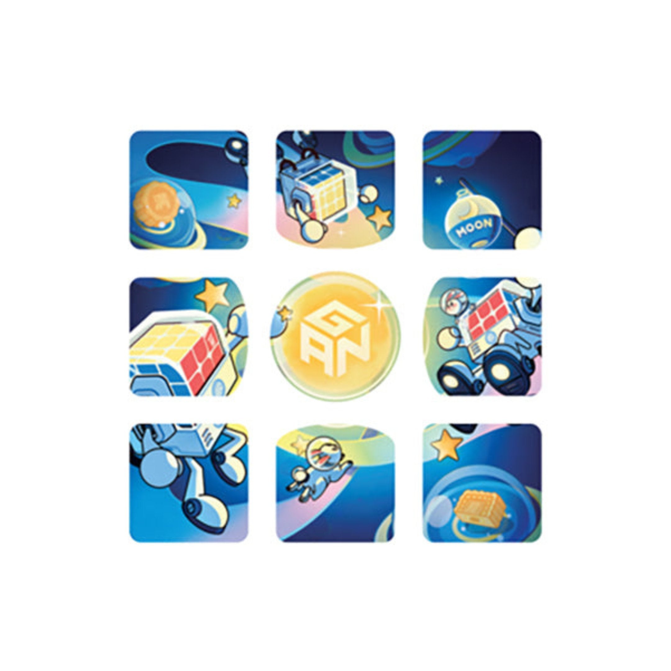 GAN 15 Maglev UV - 10th Anniversary Edition 3x3 Magnetic Speedcube