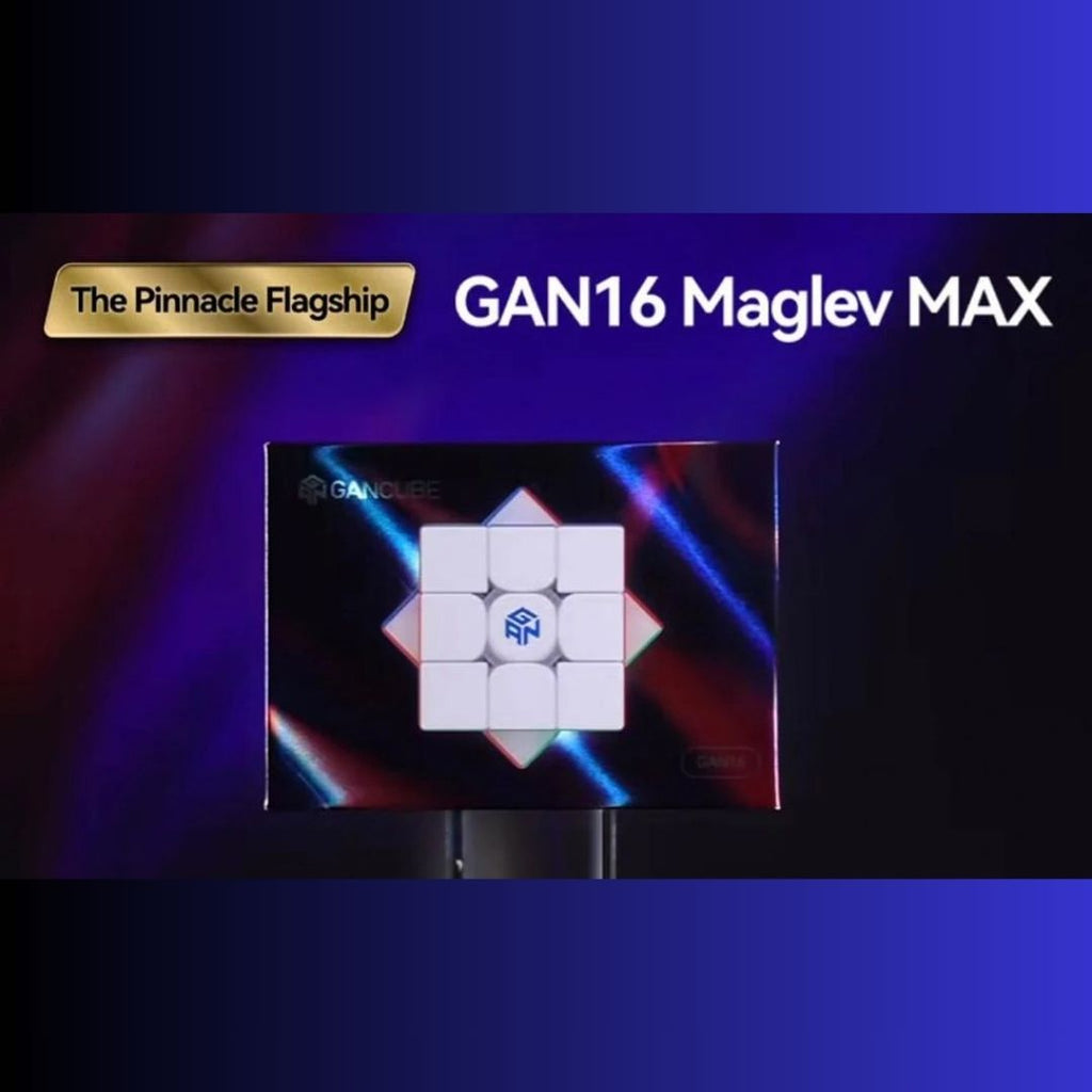 GAN 16 Maglev Max UV 3x3 Magnetic Speedcube -  LATEST 2025!