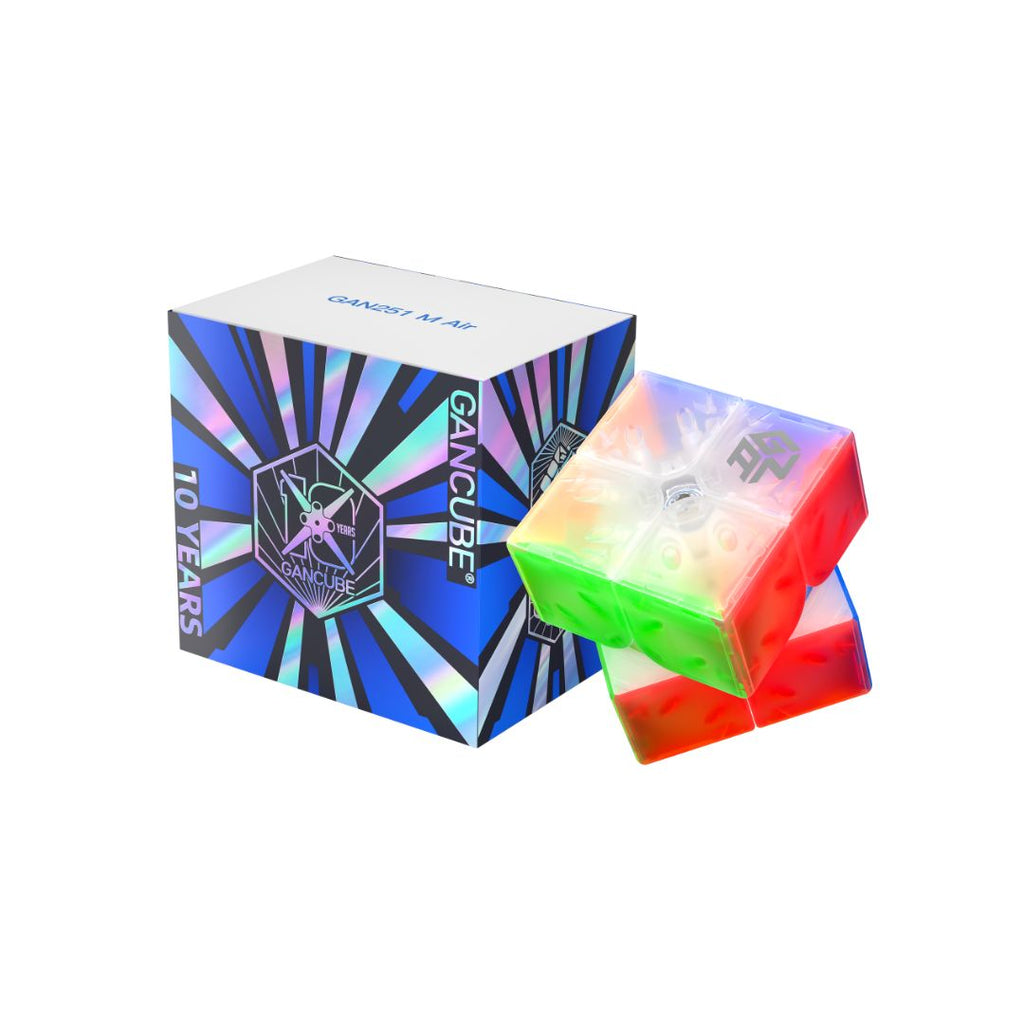GAN 251 Air - 10th Anniversary Edition 2x2 Magnetic Speedcube