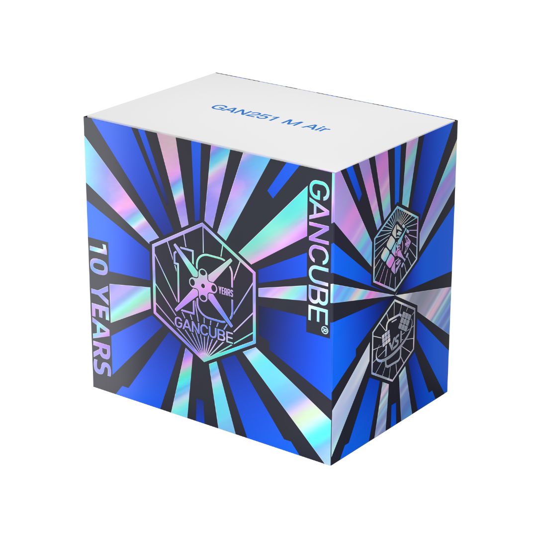 GAN 251 Air - 10th Anniversary Edition 2x2 Magnetic Speedcube