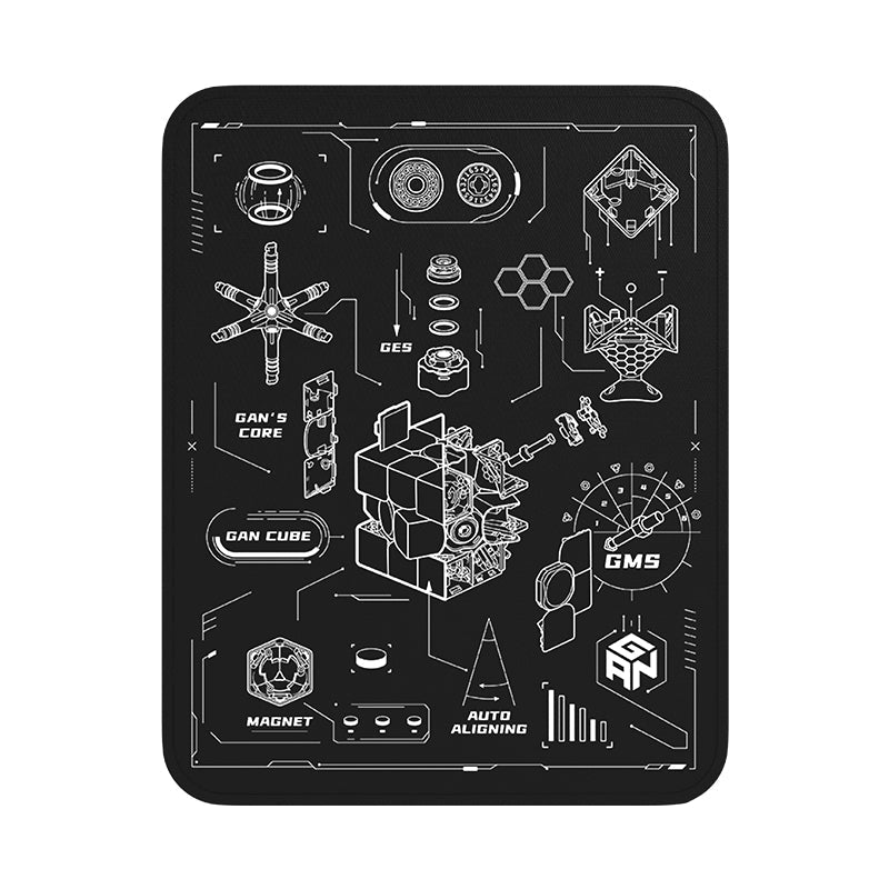 GAN 12 Cube Mat - Protective Mat for Speed Cube-Cubuzzle