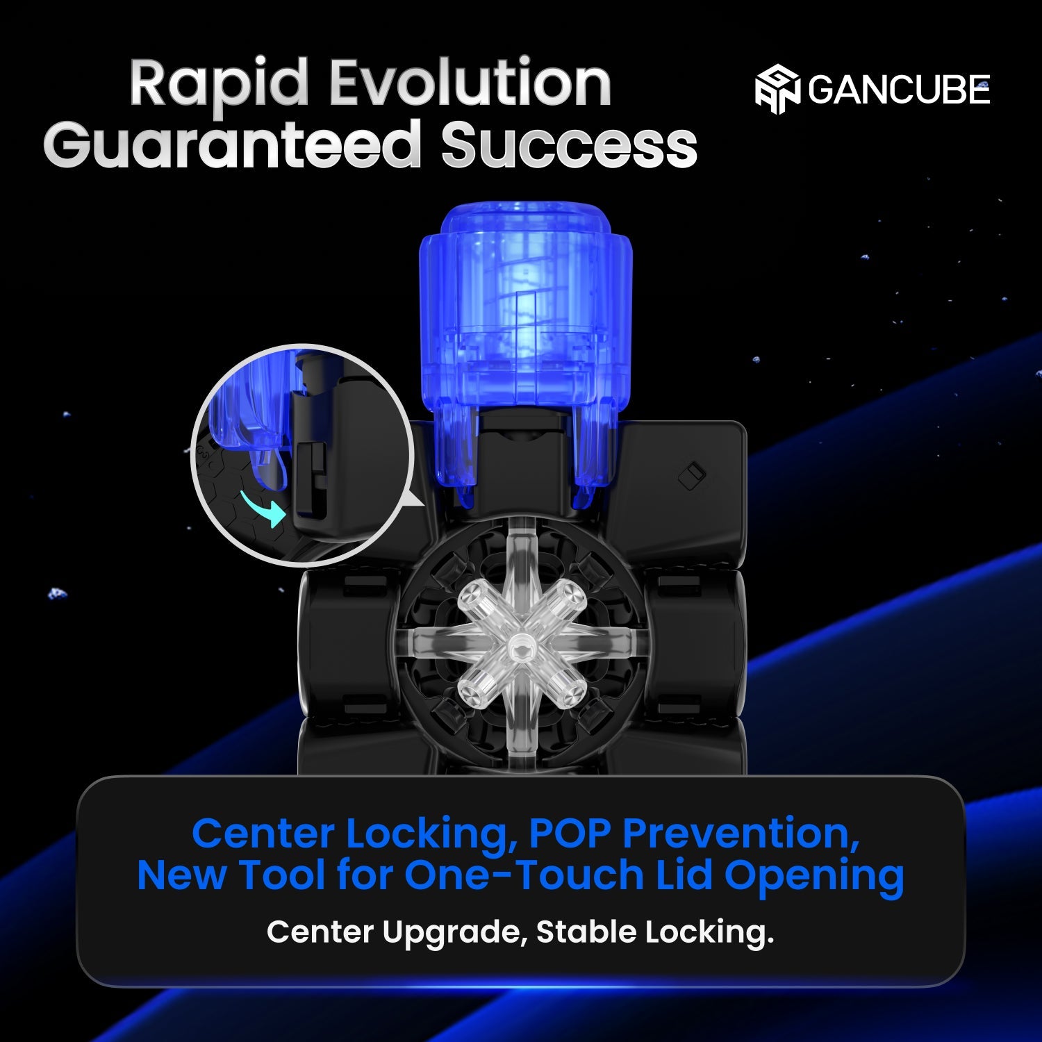 GAN 14 M Maglev Pro UV 3x3 Magnetic Speedcube - LATEST 2024!-Cubuzzle