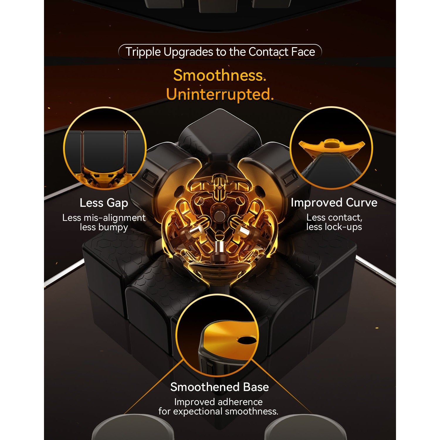 GAN 15 Maglev UV 3x3 Magnetic Speedcube - LATEST 2025!