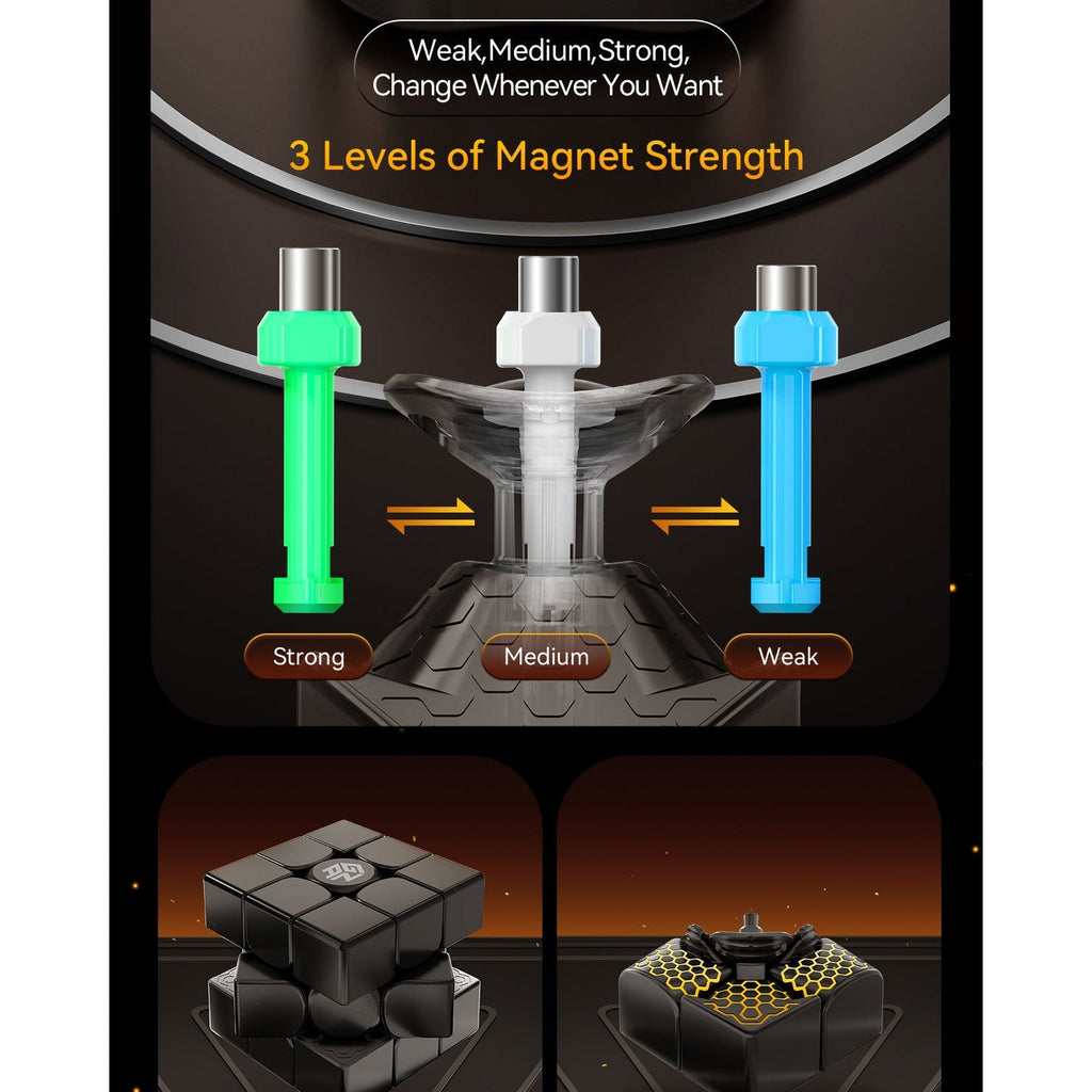 GAN 15 Maglev UV 3x3 Magnetic Speedcube - LATEST 2025!