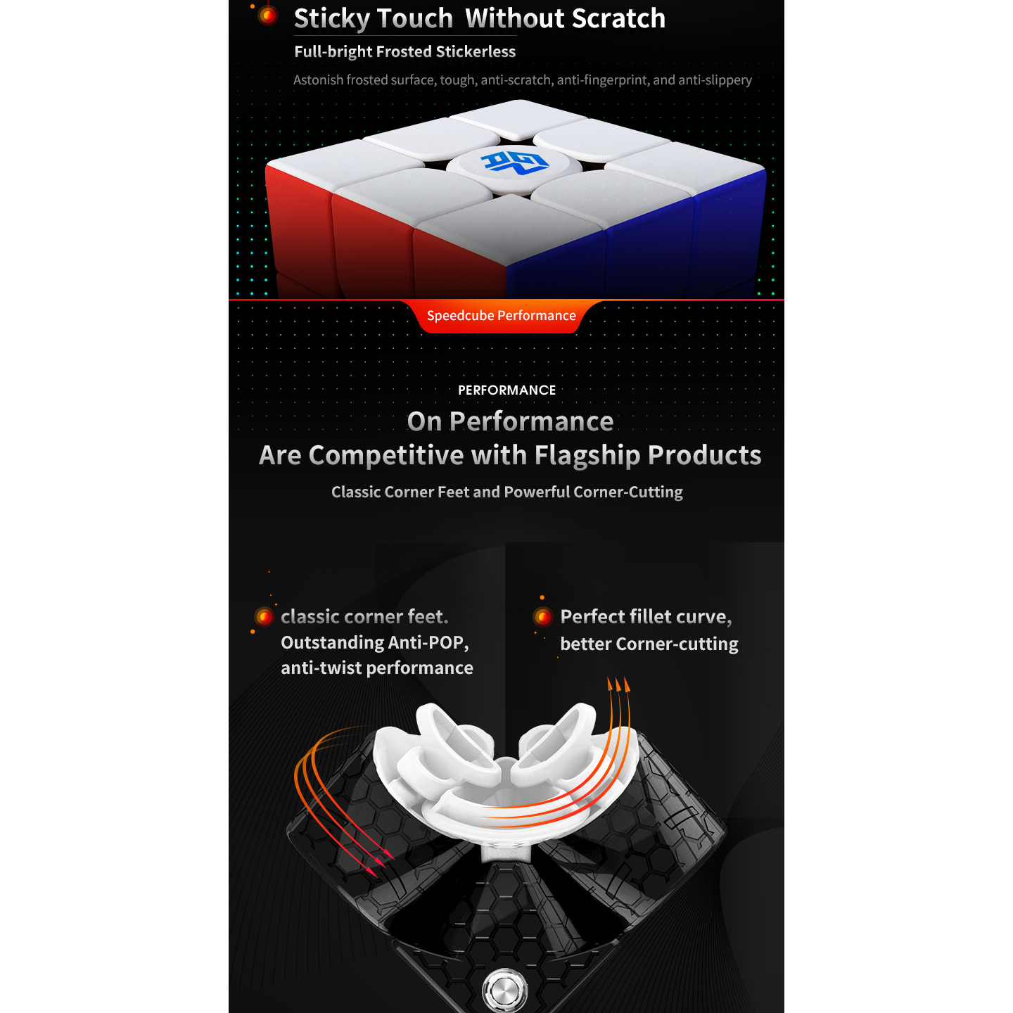 GAN 356 M Lite 3x3 Magnetic Speedcube - Cubuzzle