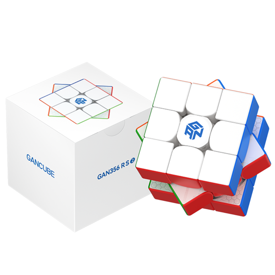 GAN 356 RS 2 Non Magnetic 3x3 Stickerless Speedcube-Cubuzzle