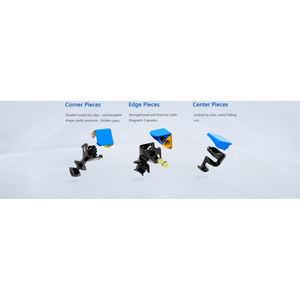 GAN 460 M Stickerless - 4x4 Magnetic Speedcube - Cubuzzle