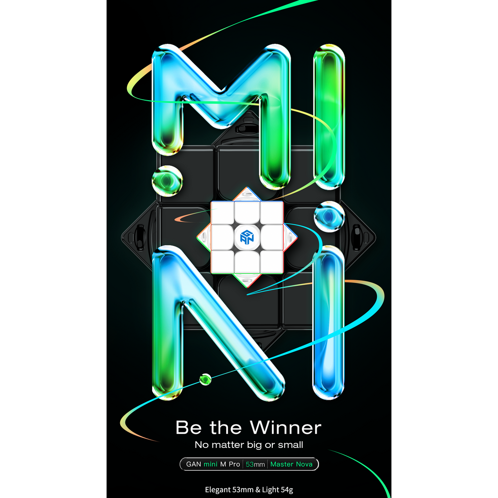GAN 11 Mini M Pro 3x3 Magnetic Speedcube