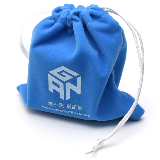 GAN Cube Storage Bag - Blue - Keep Your Cubes Safe & Secure - Cubuzzle