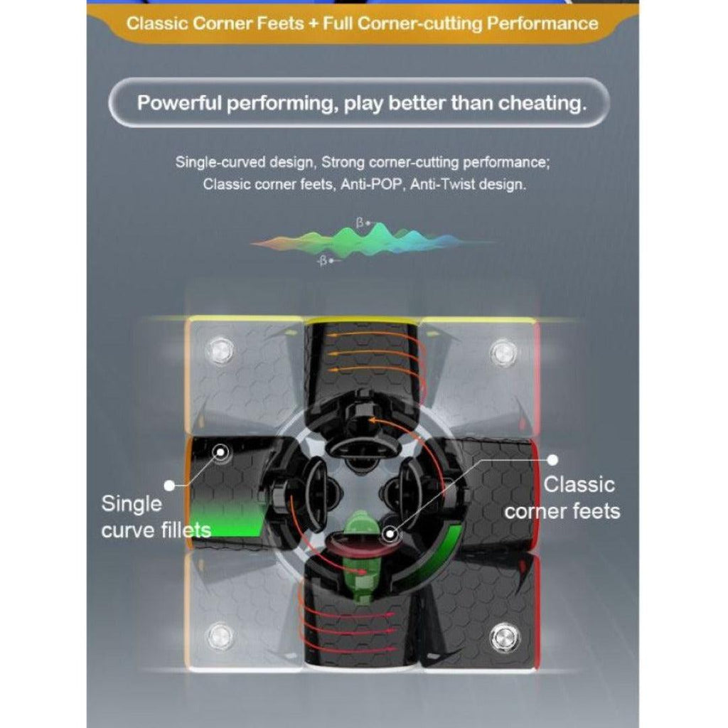 GAN Cube Starter Combo Pack: Includes 2 puzzles- GAN 251 M Air 2x2, GAN 356 M Lite 3x3 Speedcubes - Cubuzzle