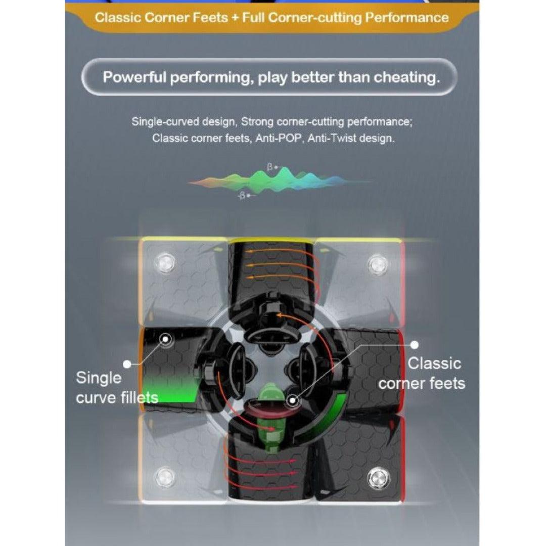 GAN Cube Starter Combo Pack: Includes 2 puzzles- GAN 251 M Air 2x2, GAN 356 M Lite 3x3 Speedcubes - Cubuzzle