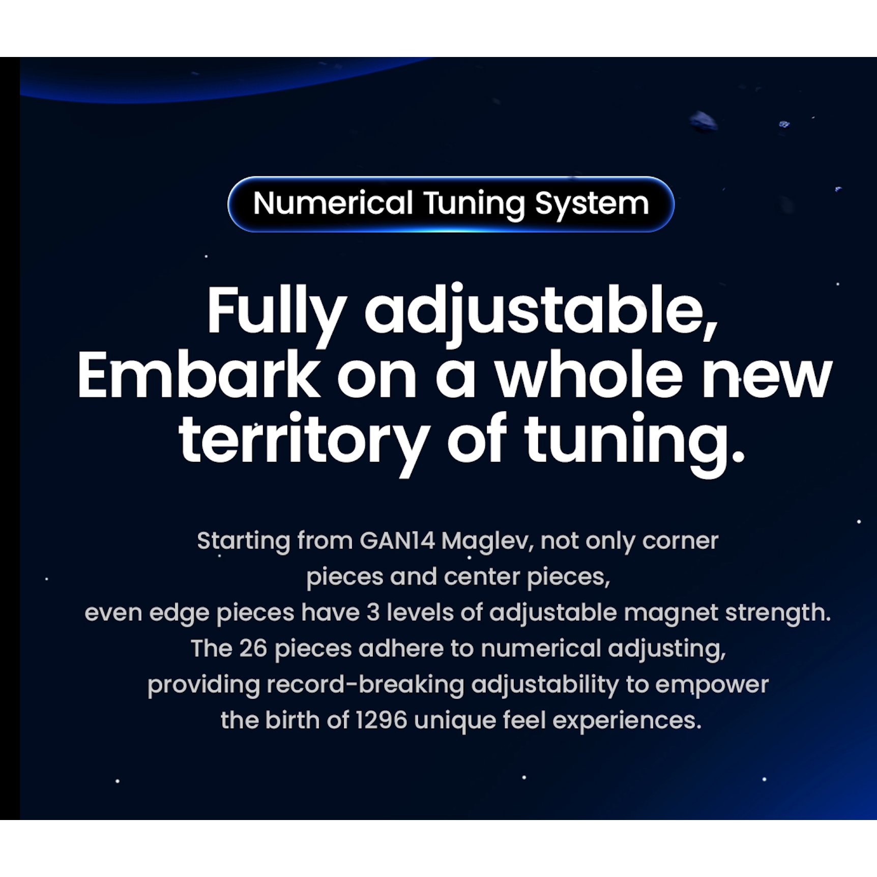 GAN 14 M Maglev Frosted 3x3 Magnetic Speedcube - LATEST 2023!-Cubuzzle