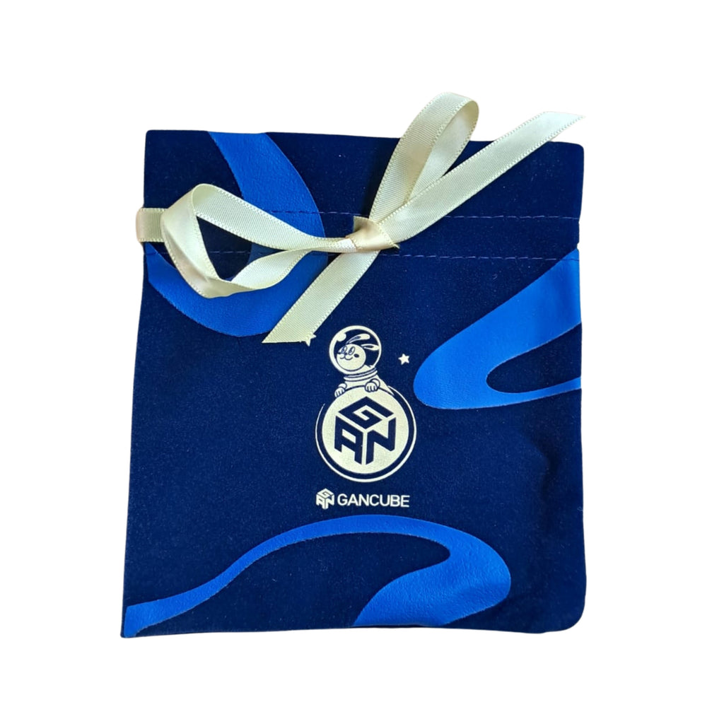 GAN Cube Storage Bag (10th Anniversary Special Edition) - Dark Blue - Keep Your Cubes Safe & Secure