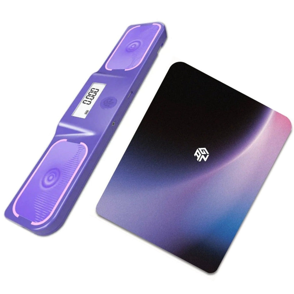 GAN Halo Timer and Mat Set - Combo pack of Timer and Protective Mat for Speed Cube-Cubuzzle