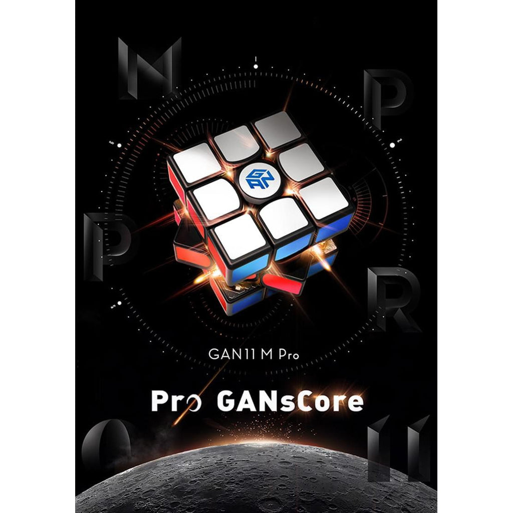 GAN 11 M Pro UV Coated 3x3 Magnetic Speedcube Stickerless