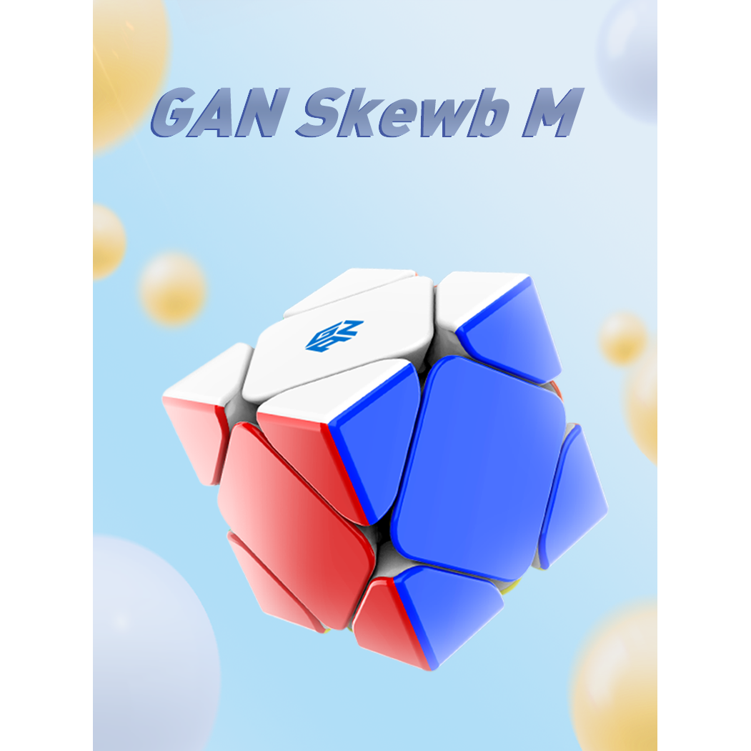 GAN Aliens Combo Pack Standard: Skewb M, Pyraminx M, Mirror Cube M Purple - Cubuzzle